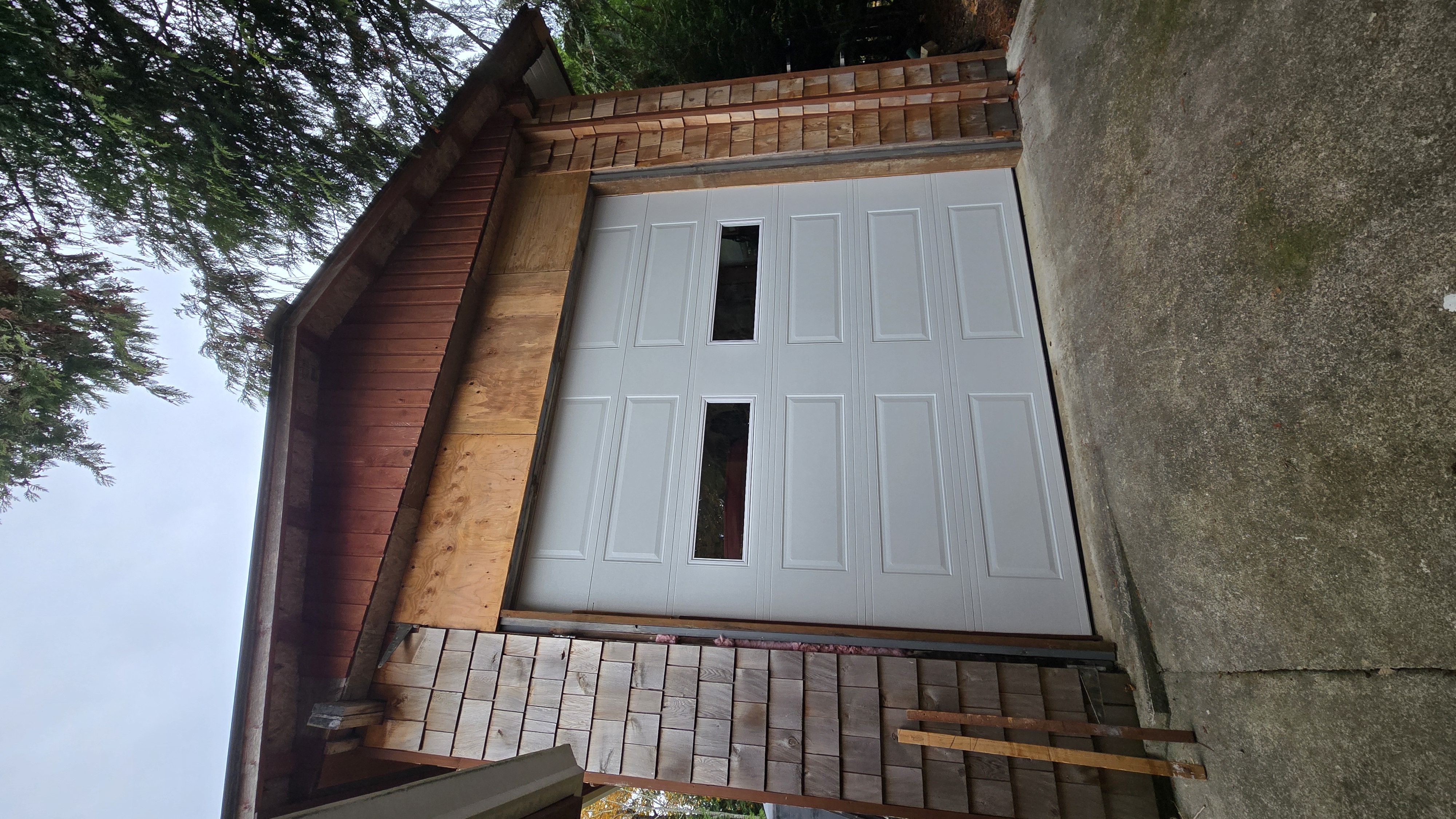 Garage door project